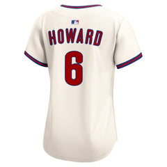 Ryan Howard Philadelphia Phillies Nike Women's Alternate 2 Limited Jersey - Cream Jerseys