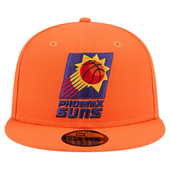 Phoenix Suns Core Logo 59FIFTY Fitted Hat Orange - New Era