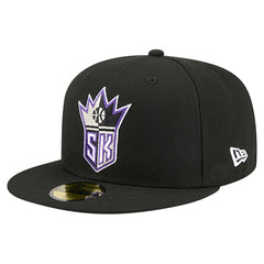 Sacramento Kings Core Logo 59FIFTY Fitted Hat Black - New Era