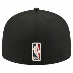 Chicago Bulls Core Logo 59FIFTY Fitted Hat Black - New Era