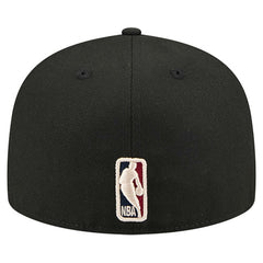 Miami Heat Core Logo 59FIFTY Fitted Hat Black - New Era
