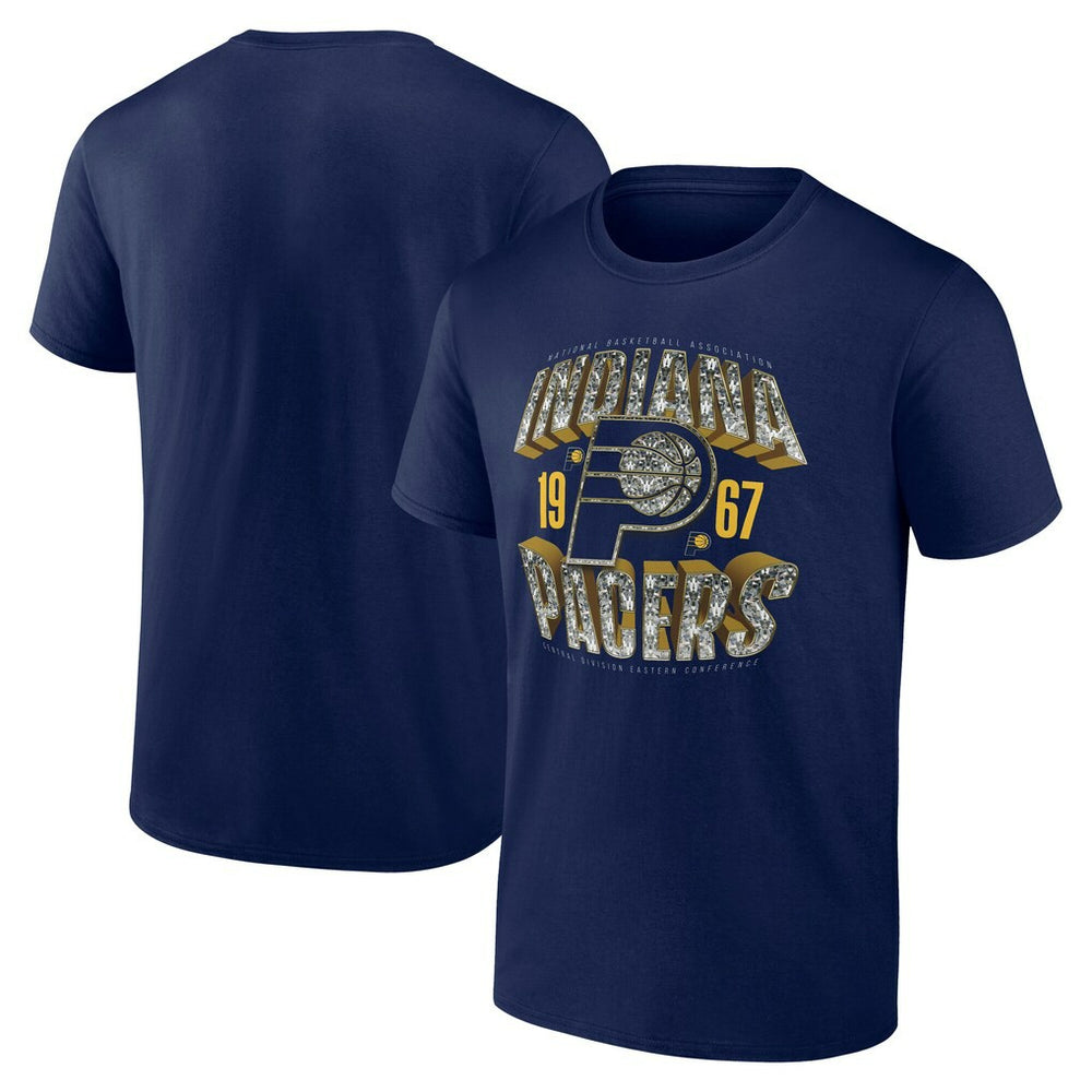 Indiana Pacers Quick Strides T-Shirt Navy
