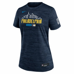 Philadelphia Phillies Nike Women's Authentic Collection City Connect Velocity Dri-FIT T-Shirt - Navy T-shirts