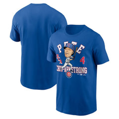 Pete Crow-Armstrong Chicago Cubs Fanatics Hometown Caricature T-Shirt - Royal T-shirts