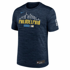 Philadelphia Phillies Nike Authentic Collection City Connect Velocity Dri-FIT T-Shirt - Navy T-shirts