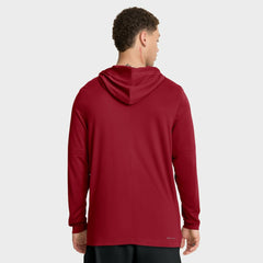 Cleveland Guardians Nike City Connect Dri-FIT Long Sleeve Hooded T-Shirt - Red T-shirts