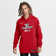 Chicago White Sox Nike Authentic Collection City Connect Therma-FIT Hoodie - Red Hoodies