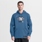 Washington Nationals Nike Authentic Collection City Connect Therma-FIT Hoodie - Blue Hoodies