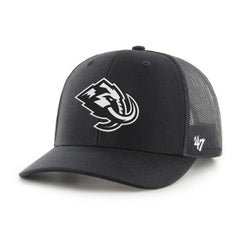 Utah Mammoth '47 Logo Trucker Adjustable Hat - Black/ | US 203163034