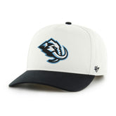 Utah Mammoth '47 Two-Tone Hitch Adjustable Hat - White/Black | US 203163036