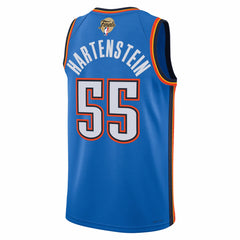 Isaiah Hartenstein Oklahoma City Thunder Unisex 2025 NBA Finals Swingman Jersey Icon Edition Blue - Nike outlet