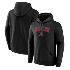 Arizona Diamondbacks Team Lockup Hoodie - Black Hoodies