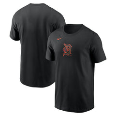 Detroit Tigers Nike Color Pop T-Shirt - Black T-shirts