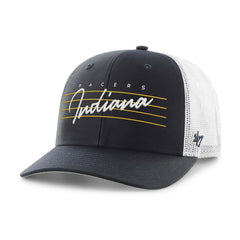 Indiana Pacers '47 Downburst Trucker Adjustable Hat Navy - 47 brand outlet