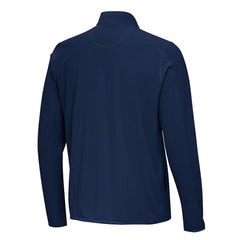 Chicago Bears Antigua Step Up Quarter-Zip Pullover - Navy Pullover