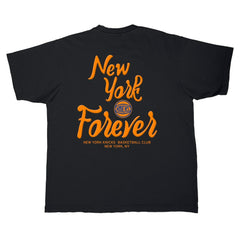 New York Knicks Stadium Essentials Unisex Oversized Forever NYC T-Shirt Black outlet