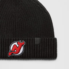 New Jersey Devils lululemon Unisex Close-Fit Wool-Blend Ribbed Beanie - Black | US 203169733