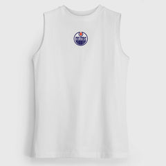 Edmonton Oilers lululemon Women's All Yours Organic Cotton Tank Top - White | US 203169847