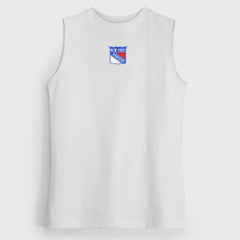 New York Rangers lululemon Women's All Yours Organic Cotton Tank Top - White | US 203169849
