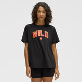 Minnesota Wild lululemon Women's All Yours Organic Cotton T-Shirt - Black | US 203169858