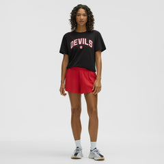 New Jersey Devils lululemon Women's All Yours Organic Cotton T-Shirt - Black | US 203169859