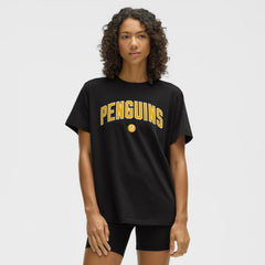 Pittsburgh Penguins lululemon Women's All Yours Organic Cotton T-Shirt - Black | US 203169862