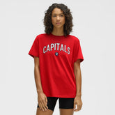 Washington Capitals lululemon Women's All Yours Organic Cotton T-Shirt - True Red | US 203169875