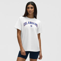 New York Islanders lululemon Women's All Yours Organic Cotton T-Shirt - White | US 203169884