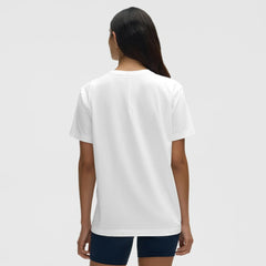 New York Islanders lululemon Women's All Yours Organic Cotton T-Shirt - White | US 203169884