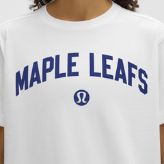 Toronto Maple Leafs lululemon Women's All Yours Organic Cotton T-Shirt - White | US 203169888