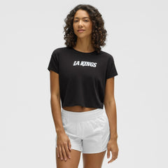 Los Angeles Kings lululemon Women's Cates T-Shirt - Black | US 203169894