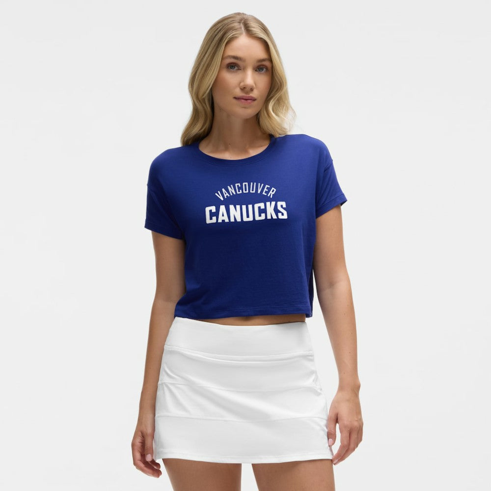 Vancouver Canucks lululemon Women's Cates T-Shirt - Larkspur | US 203169911