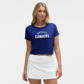 Vancouver Canucks lululemon Women's Cates T-Shirt - Larkspur | US 203169911