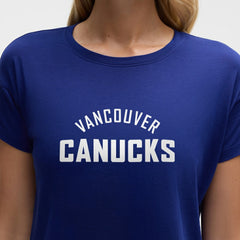Vancouver Canucks lululemon Women's Cates T-Shirt - Larkspur | US 203169911