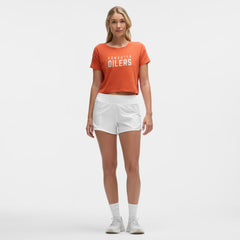 Edmonton Oilers lululemon Women's Cates T-Shirt - Sienna | US 203169913