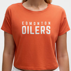 Edmonton Oilers lululemon Women's Cates T-Shirt - Sienna | US 203169913