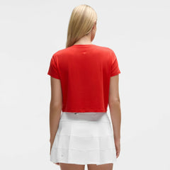 Detroit Red Wings lululemon Women's Cates T-Shirt - True Red | US 203169918