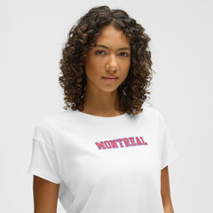 Montreal Canadiens lululemon Women's Cates T-Shirt - White | US 203169925