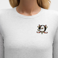 Anaheim Ducks lululemon Women's Love Long Sleeve T-Shirt - Heathered Core Ultra Light Grey | US 203169984
