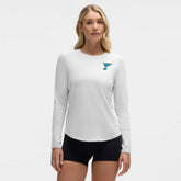 St. Louis Blues lululemon Women's Love Long Sleeve T-Shirt - Heathered Core Ultra Light Grey | US 203170000