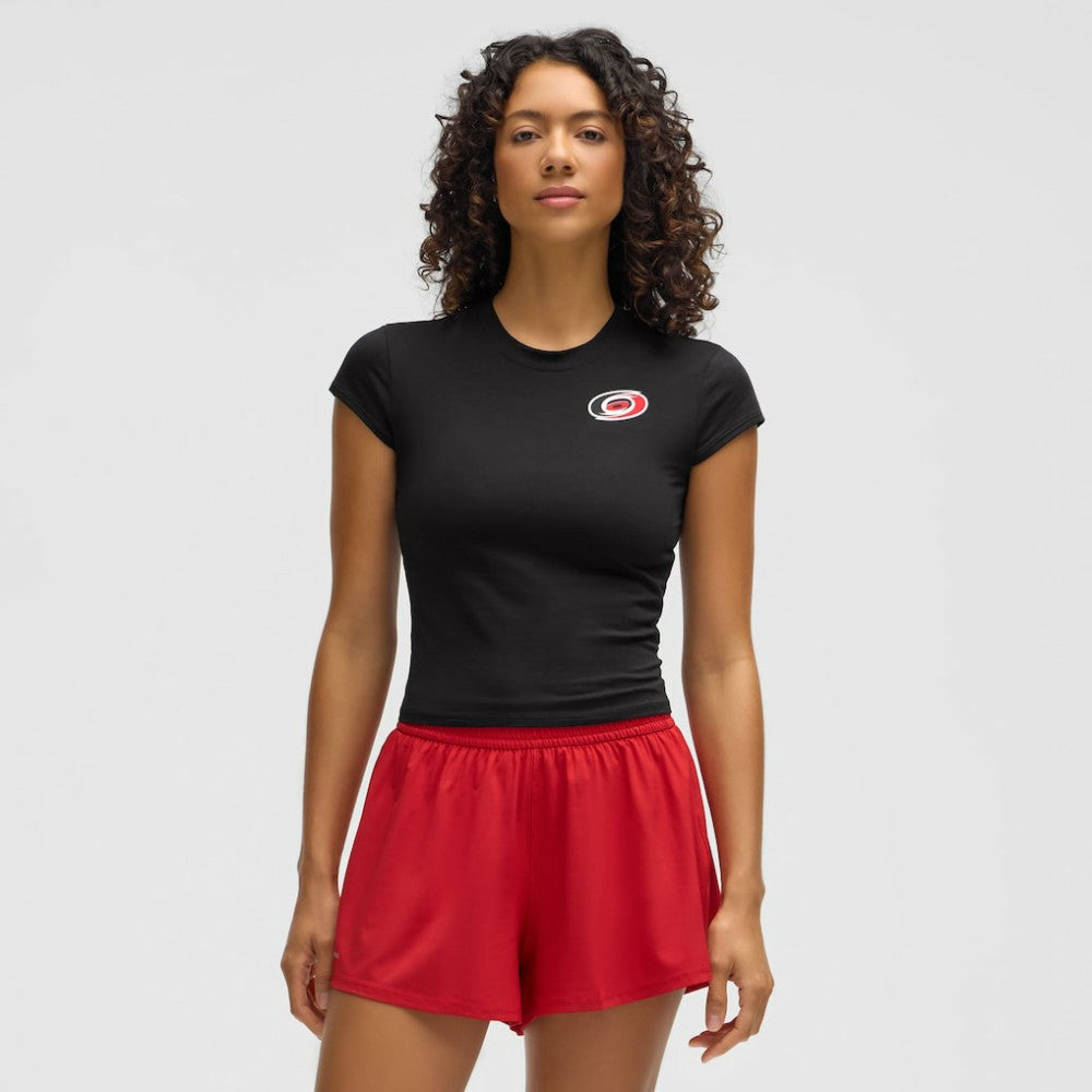 Carolina Hurricanes lululemon Women's Baby T-Shirt - Black | US 203170008