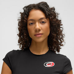 Carolina Hurricanes lululemon Women's Baby T-Shirt - Black | US 203170008