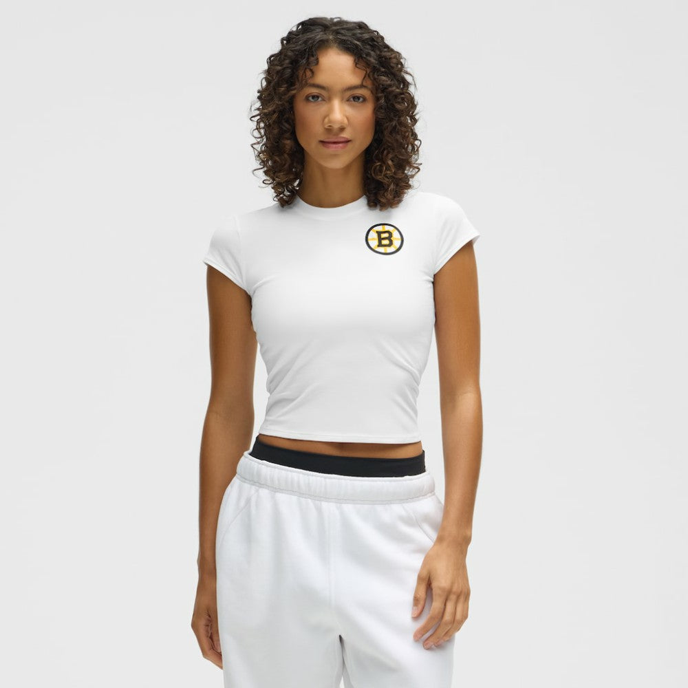 Boston Bruins lululemon Women's Baby T-Shirt - White | US 203170016