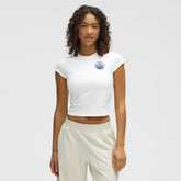 Edmonton Oilers lululemon Women's Baby T-Shirt - White | US 203170023