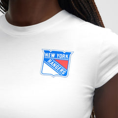 New York Rangers lululemon Women's Baby T-Shirt - White | US 203170029