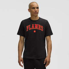 Calgary Flames lululemon Organic Cotton Classic-Fit T-Shirt - Black | US 203170041