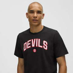 New Jersey Devils lululemon Organic Cotton Classic-Fit T-Shirt - Black | US 203170045