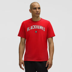 Chicago Blackhawks lululemon Organic Cotton Classic-Fit T-Shirt - True Red | US 203170060