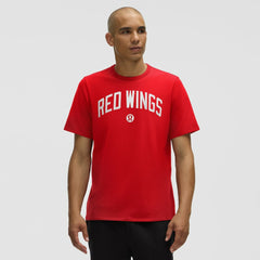 Detroit Red Wings lululemon Organic Cotton Classic-Fit T-Shirt - True Red | US 203170062