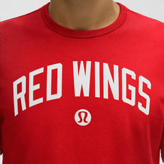 Detroit Red Wings lululemon Organic Cotton Classic-Fit T-Shirt - True Red | US 203170062